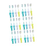 HONITANO 24 Stück Teiliges Kinderzahnbürsten Niedlichem Bären design Weichen Borsten...