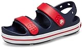 Crocs Unisex Kinder Crocband Cruiser Sandal K Sandalen, Navy/Varsity Red, 29/30 EU