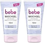 Bebe Gesichtsreinigung, Waschgel und milder Make-up Entferner, für Normale & Mischhaut, 150ml...