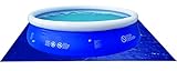 Jilong Pool Bodenplane 270x270 cm Bodenschutzplane Schutzplane Schutzfolie für runde und eckige...