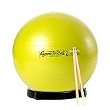 Original Pezzi Ball MAXAFE 75cm Ø lindgrün Ballschale schwarz Drumsticks