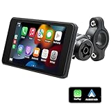 CarPlay & Android Auto Display für Motorrad, GPS, Navigation, Touchscreen, wasserdicht, IP67,...