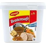 Maggi Bratensaft Pastös für 9 Liter Braune Bratensauce Bratenjus zum Anrühren Dunkle Soße Paste...