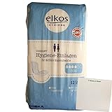 Elkos Hygiene Einlagen (12 Stück) + usy Block
