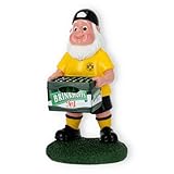 Borussia Dortmund Unisex – Erwachsene BVB Gartenzwerg Bierkasten Edition Kulturbeutel, Schwarz Mit...