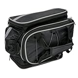 TOYZFRIENDY Fahrradtasche Gepäckträger Rücksitz Tasche Große Kapazität Multifach Unterteilte...