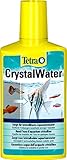 Tetra CrystalWater - Wasserklärer gegen Trübungen für kristallklares Wasser im Aquarium, bindet...