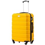 COOLIFE Hartschalen-Koffer Trolley Rollkoffer Reisekoffer ardschale Boardcase Handgepäck mit...