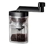 Handkaffeehand - Camping Kaffeemühle Handmühle - 5,9 Zoll x 2,8 Zoll Handbohnenkaffee mit...