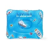Legami - Aufblasbares Strandkissen, Komfortables ultraleichtes Strand-Pool-Camping-Kissen,...