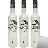 usy Bundle für L’Estornell Arbequina Olivenöl Extra 3er Pack (3x500ml Flasche) + usy Block