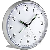 TFA Dostmann Analoger Funk-Wecker, 60.1506, leises Sweep Uhrwerk, lauter Alarm, gut ablesbare...