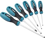 HAZET Schraubendreher-Satz 810/6 I 6-teiliges Werkzeug-Set, Abtrieb: Schlitz- und...