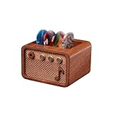 CoolGift Mart Gitarren Zubehör - Holz Pickhalter für E-Gitarren - Elegante Aufbewahrung &...
