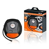 OSRAM TYREinflate 200, Analoge Reifenpumpe, tragbarer 12V Kompressor für Autoreifen, Stromanschluss...