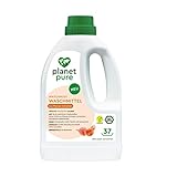 PLANET PURE Waschnuss Waschmittel aus Pflanzenextrakten 37 Wl 98,4% natürlichen Inhaltsstoffe 1,48...