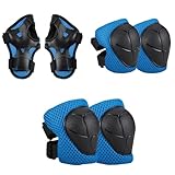 Kinder Inliner Schoner Set, 6 in 1 Inliner Schützer Kinder Knieschützer Protektoren Inliner...