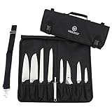 BETTERLE Kochmesser Roll Tasche 8 Slots wasserdichte Köche Messertasche Langlebige...