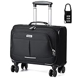 Lekespring Laptop Trolley Business mit TSA Vorhängeschloss - Rolling Laptop Case mit Rädern und...