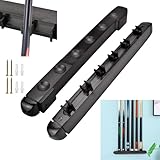 BUENTYA Billard Wandhalterung Wandqueuehalter Holz Billard Queue Halter Wandmontierter Pool Cue Wall...