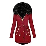 Generisch Damen Mantel Winterjacke warme Jacke Outdoorjacke sportlicher Damen Mdchen Parka Laufjacke...