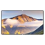 Projektorleinwand – Polyestergewebe 16:9, herunterziehbarer Projektor, lichtabsorbierende...