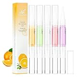 LOPHE Nagelöl Stift, 5 Stück Nagelöl Cuticle Oil Pen, Nagelpflege stift, Nagelhautpflege-Öl,...