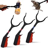 Yueser Greifzange für Senioren, 3 Pcs Greifzange für Müll Greifer für Senioren Müllzange Kinder...