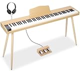 Digitalpiano mit 88 Tasten für Anfänger, elektrische Tastatur in voller Größe mit...