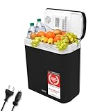 TZS First Austria - Kühlbox 24L elektrisch 12V 230V Anschluss für Auto & Steckdose -...