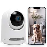 KUUS. BC1 – überwachungskamera innen mit aufzeichnung, videoüberwachung, 360 Grad Kamera, WLAN,...