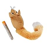 Kauen für Katzen mit langem Schwanz, Mäuse, Katzenminze, Plüsch, bequem zu handhaben