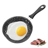 XCRPRT Mini Pfanne Ø 16cm, Bratpfanne Beschichtet Antihaft Klein Pfanne Induktionspfanne...