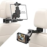 KDD Tablet Halterung Auto Kopfstütze, 360° Drehung Tablethalterungen Auto & iPad Halterung Auto...