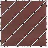 KjoiDWz Ineinandergreifende Kunststoff-Holz-Bodenbeläge for den Außenbereich, Heimdekoration,...