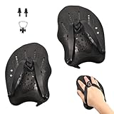 ASOFTY Schwimmpaddel, Handpaddel zum Schwimmen mit Verstellbaren Riemen, Schwimm Handpaddel...