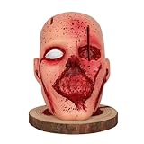 Küchenständer in Form eines Horrorkopfs, lustiger Schreibtischmesserblock mit mehreren Löchern,...