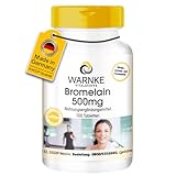 Bromelain 500mg - 100 Tabletten - 1200 F.I.P - natürliches Ananasenzym - vegan & hochdosiert |...