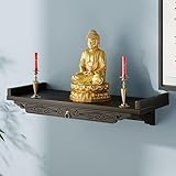 PVYGDXYI Chinesischer persönlicher Buddha-Nischen-Schrein-Meditationstisch,...