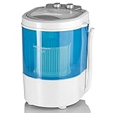 EASYmaxx Mini-Waschmaschine, weiß-blau