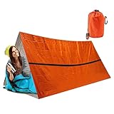 Biwaksack für Camping, Decken, Überlebenstaschen,Schlafsack aus Aluminiumfolie Sack - Leichte und...