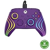 Turtle Beach Afterglow Wave Controller Lila Wired RGB Gaming Controller – Lizenziert für Xbox...