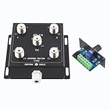 4-K Koaxial Antennenschalter 1,8-60MHz Fernbedienung Koaxialschalter für Multi-Antennen Ham...