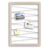 CLAMARO 'Collage Flex' Fotohalter 40x60 cm | Beige | Bilderrahmen Fotorahmen Collage mit...