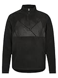 Ziener Kinder JONKI Skipullover Skirolli Funktions-Shirt | atmungsaktiv Fleece warm, black, 152