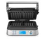 GASTROBACK 42424 Waffeleisen Advanced Control, 5 Verschiedene Programme, 7 Bräunungsstufen,...