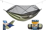 AMAZONAS Ultra-Light Moskito Traveller Thermo Hängematte mit Moskitonetz – Nylon-Ripstop,...