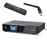 Vu+ UNO 4K SE 1x DVB-C FBC Receiver Twin Tuner PVR Ready Linux Kabelreceiver UHD 2160P TV Receiver...
