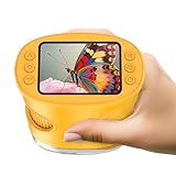 4K-Kindermikroskope, tragbares Mini-Taschenmikroskop mit 1000-facher Vergrößerung, Spielzeug für...