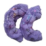 wueiooskj Eislaufkufenschoner mit weichem Plüschbezug und einfacher Größenanpassung für die...